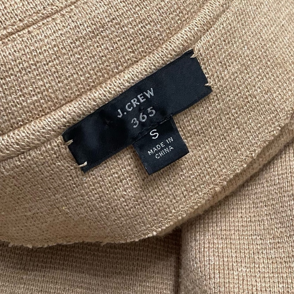 J.Crew 365 Women Sophie Open Front Sweater Blazer Cardigan Wool Blend Small - Picture 2 of 14